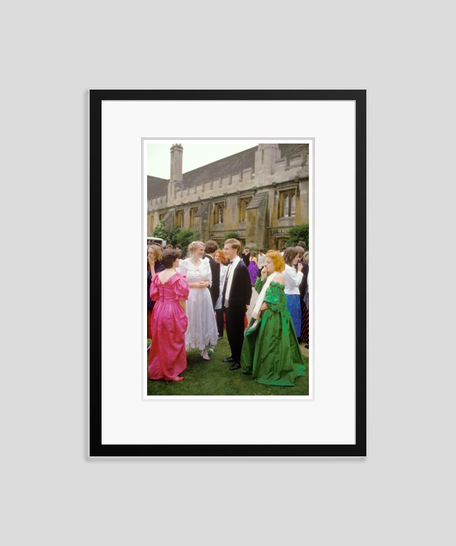 'Ball Gowns And Bow Ties' Homer Sykes Framed In Black