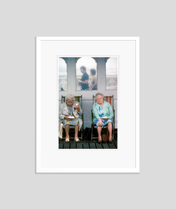 'Day Trip'homer Sykes Framed In White