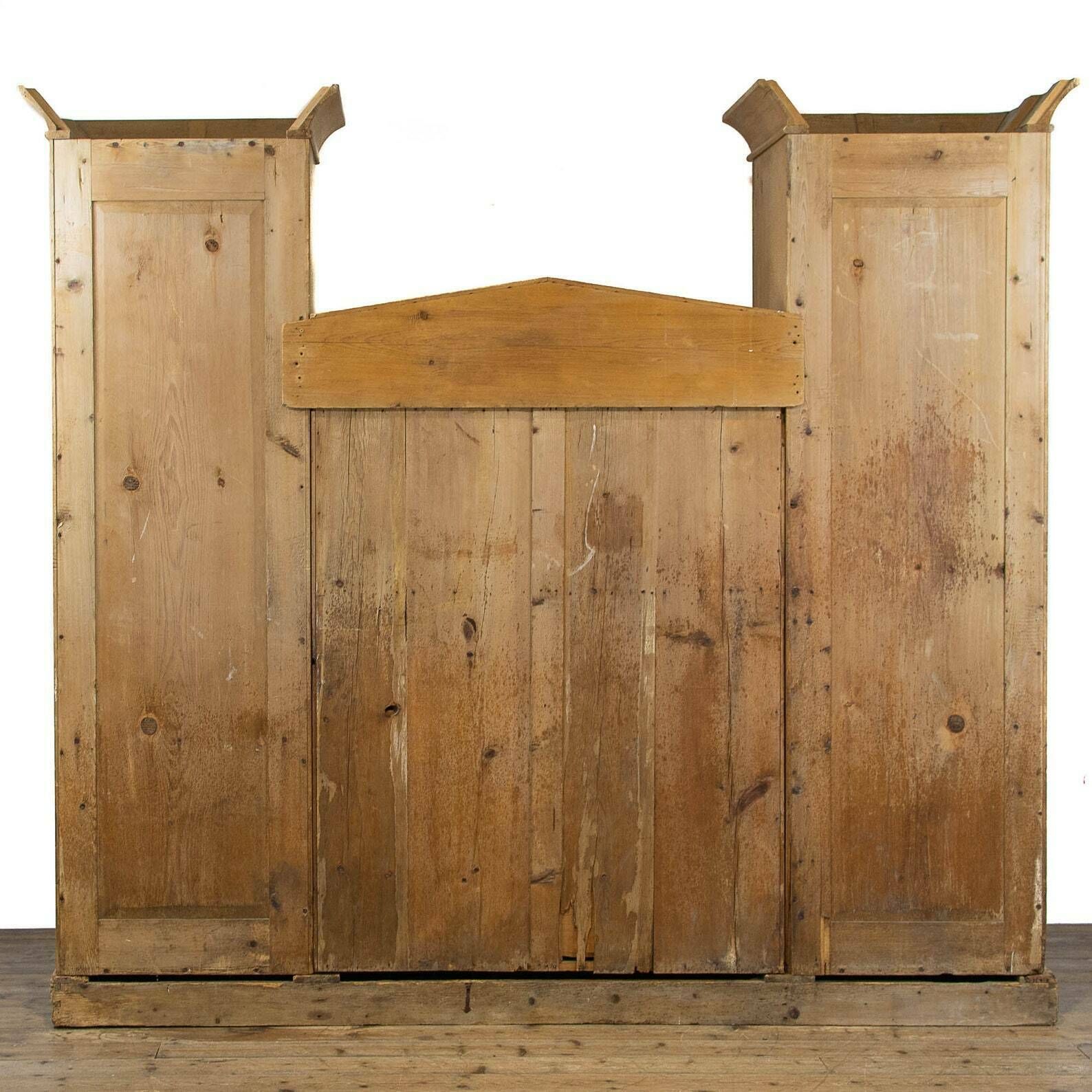 photo for sale Antique Pine Compactum Wardrobe