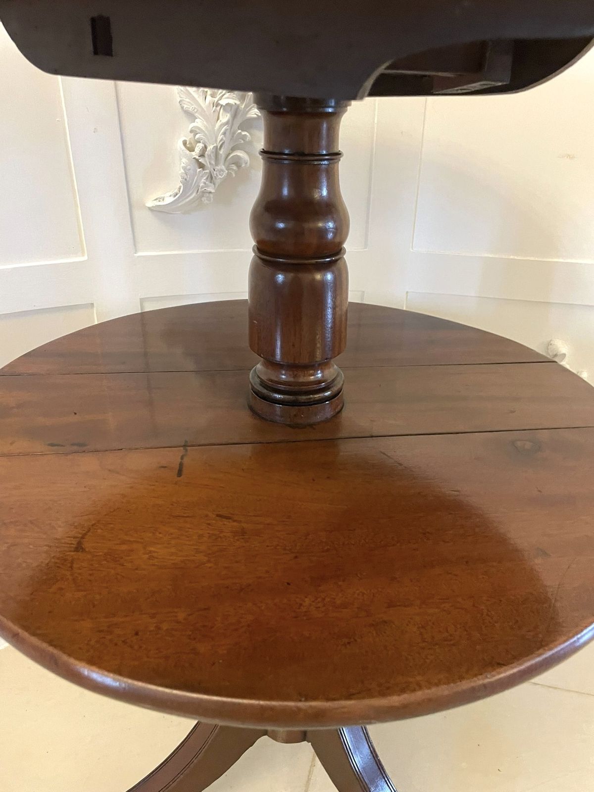 Antique 19th Century Mahogany Two Tier Dumbwaiter photo buy