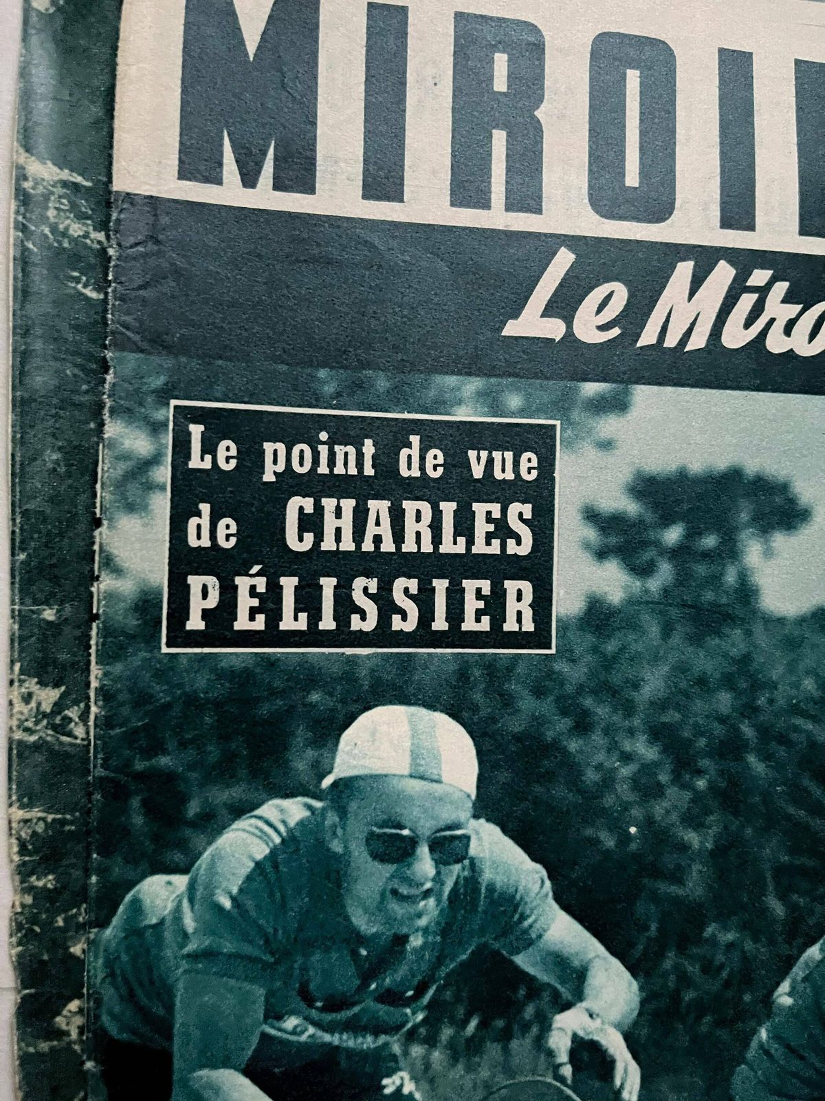 Vibtage Tour De France Cycling Print Andre Darrigade 1956 photo Art