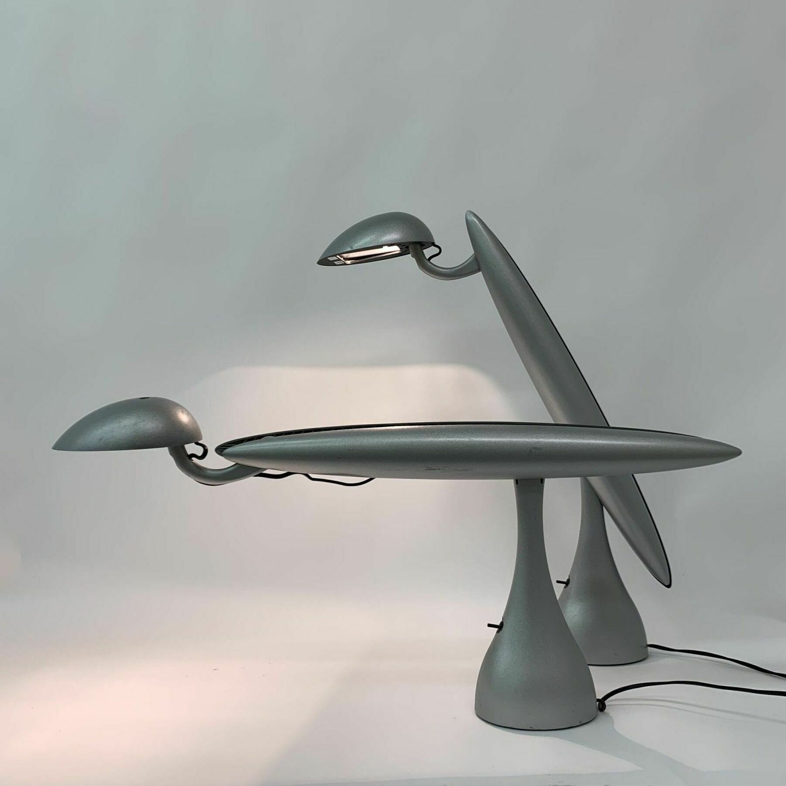 photo for sale Postmoderne Heron Lamp Van Isao Hosoe Voor Luxo, Jaren 1980