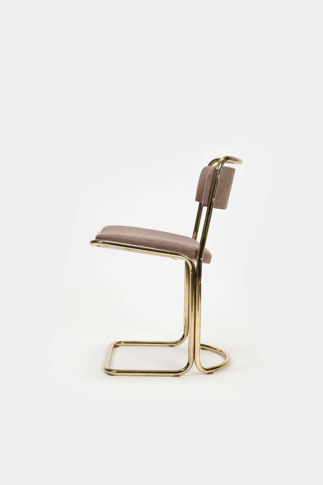Chair With Brass Frame, Italy, 70s photo 312.0