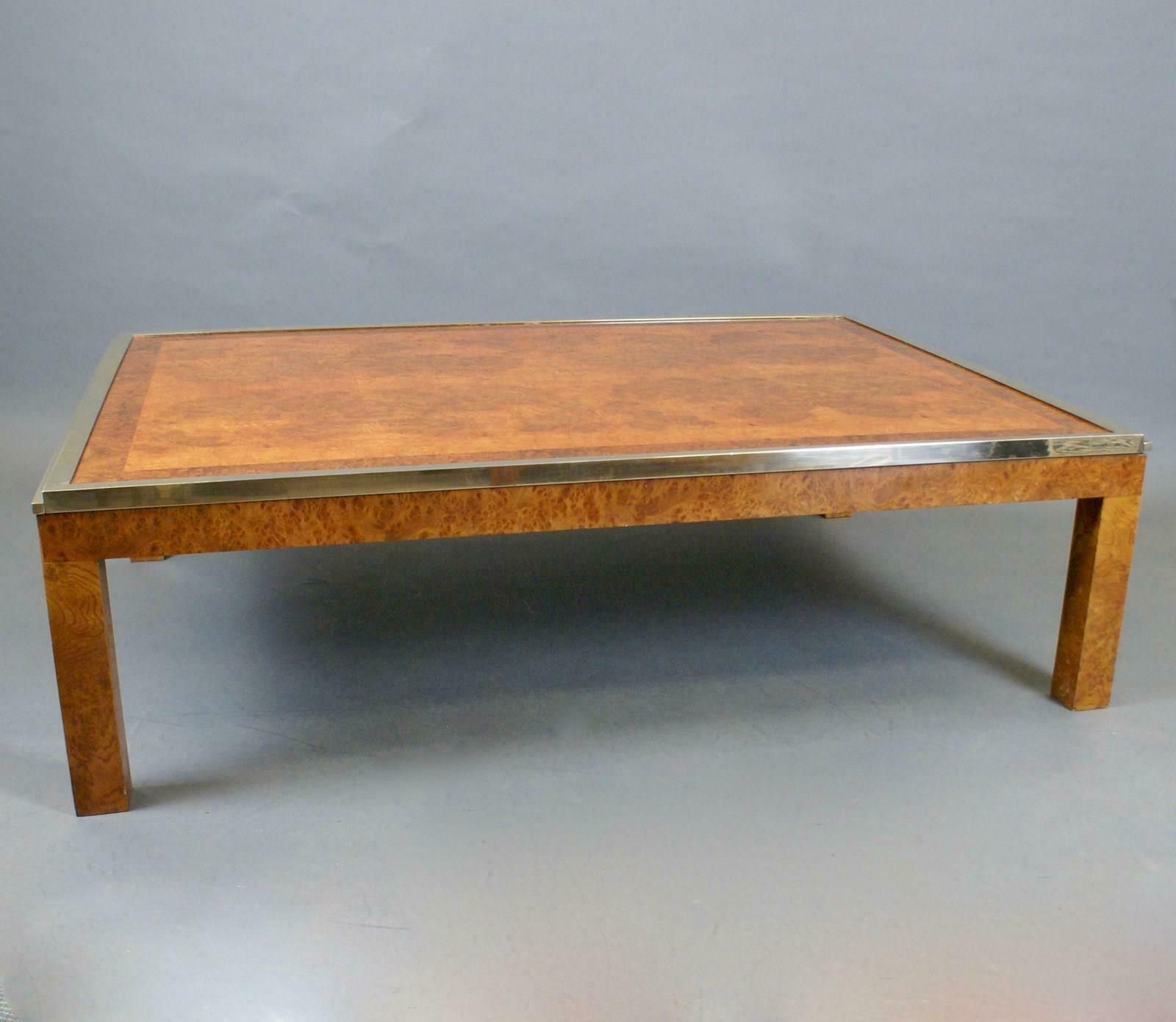Coffee Table In The Manner Of Willy Rizzo photo for sale