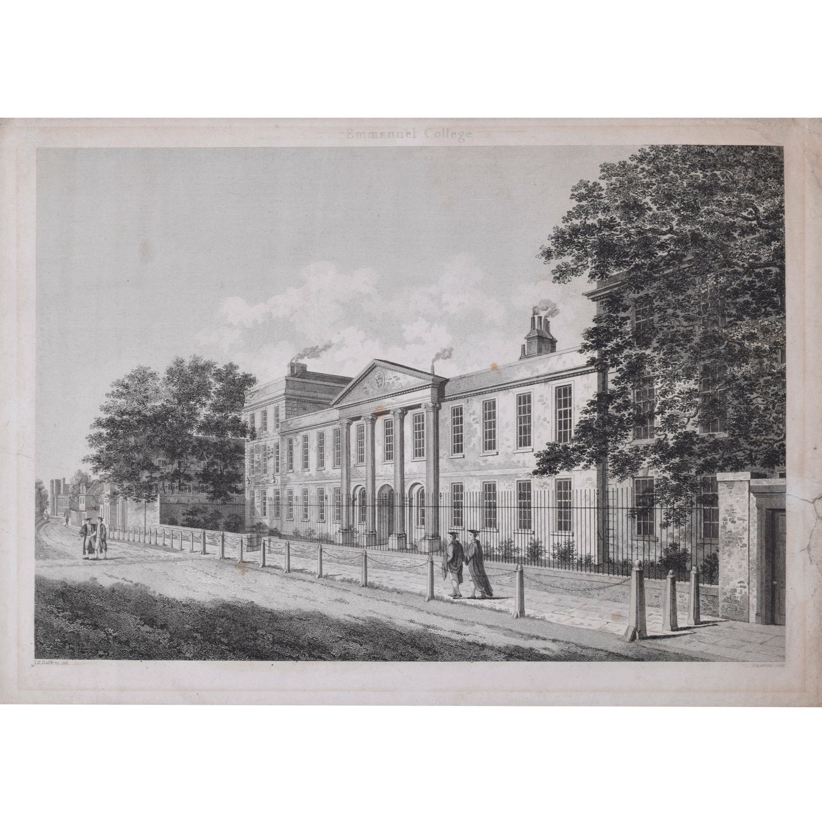 Samuel Sparrow (Active 1800) After John Kirby Baldrey (1750 – 1823) Emmanuel College, Cambridge