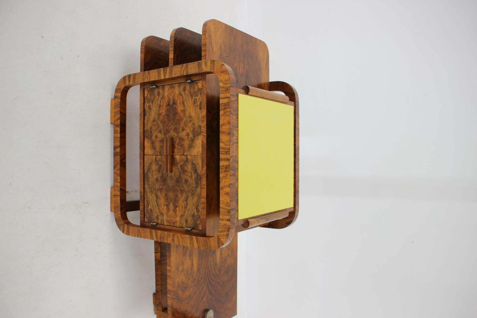 photo furniture 1930s Restored Large Art Deco Floor Lamp,Czechoslovakia