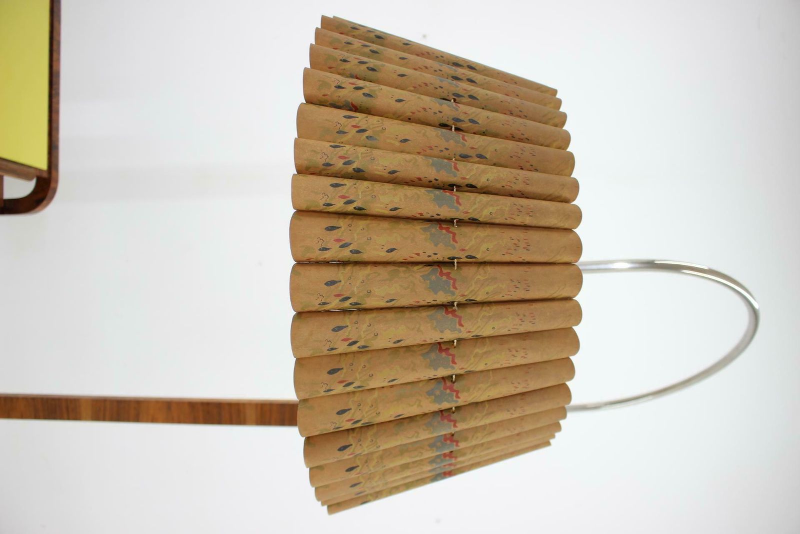 photo for sale 1930s Restored Large Art Deco Floor Lamp,Czechoslovakia