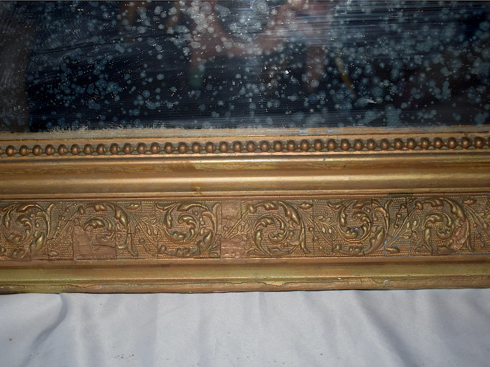 Antique French 19th Century Louis Philippe Gilt Gold Mirror photo Home Decor