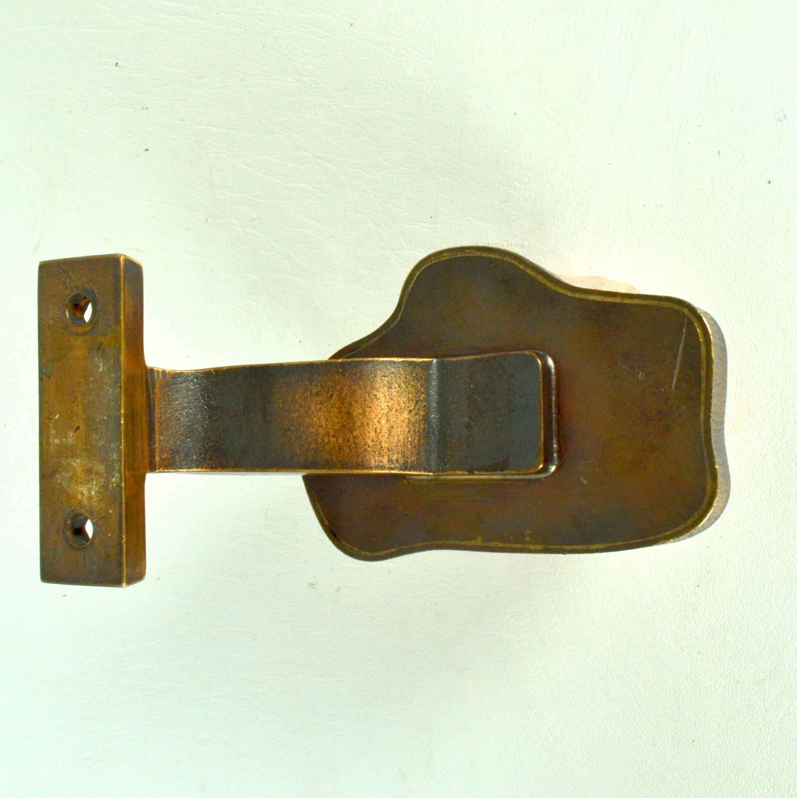 950.0 Rose Quarz And Bronze Push Pull Door Handle photo