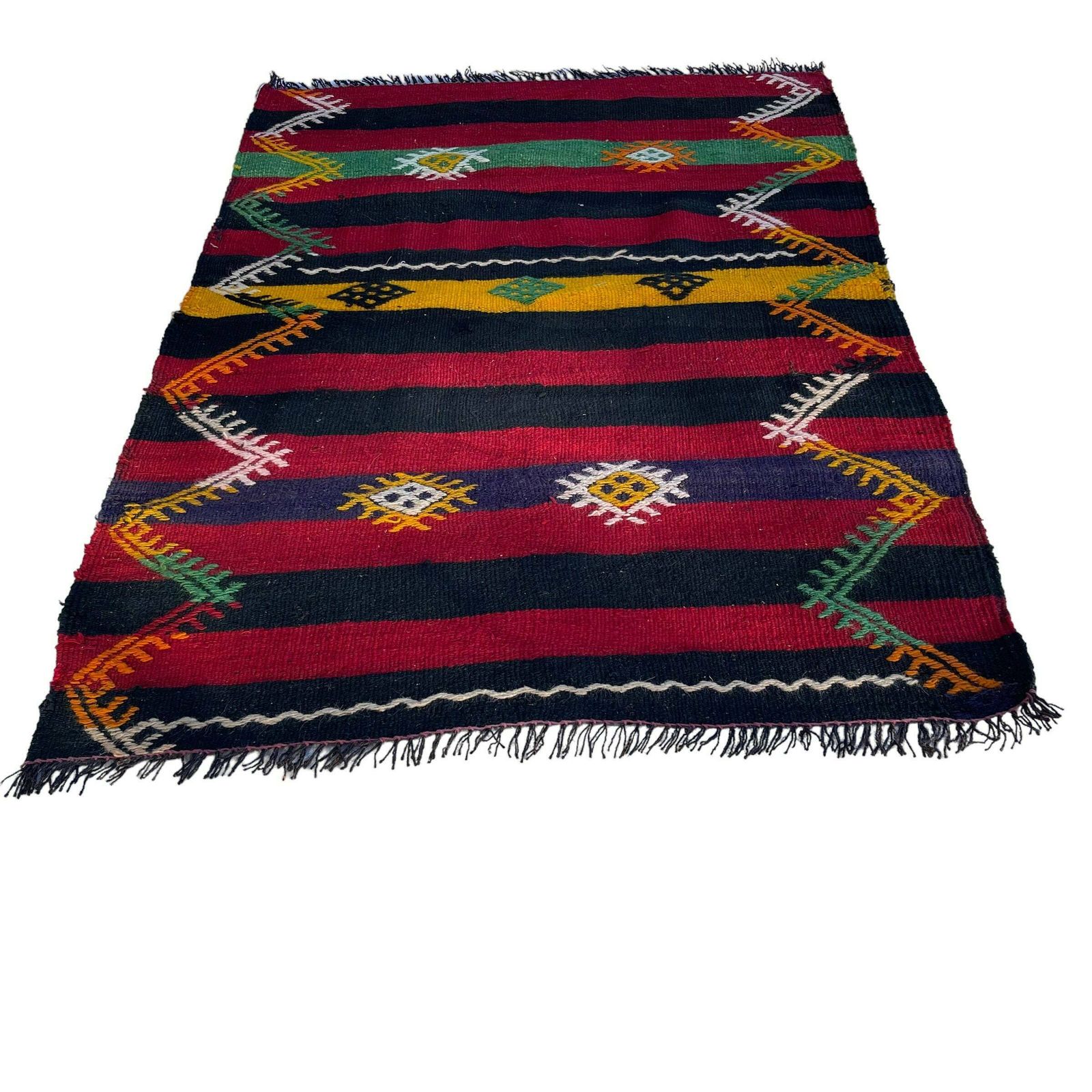 Traditional Turkish Kilim Rug ,Vintage Anatolian Turkish Kelim photo buy