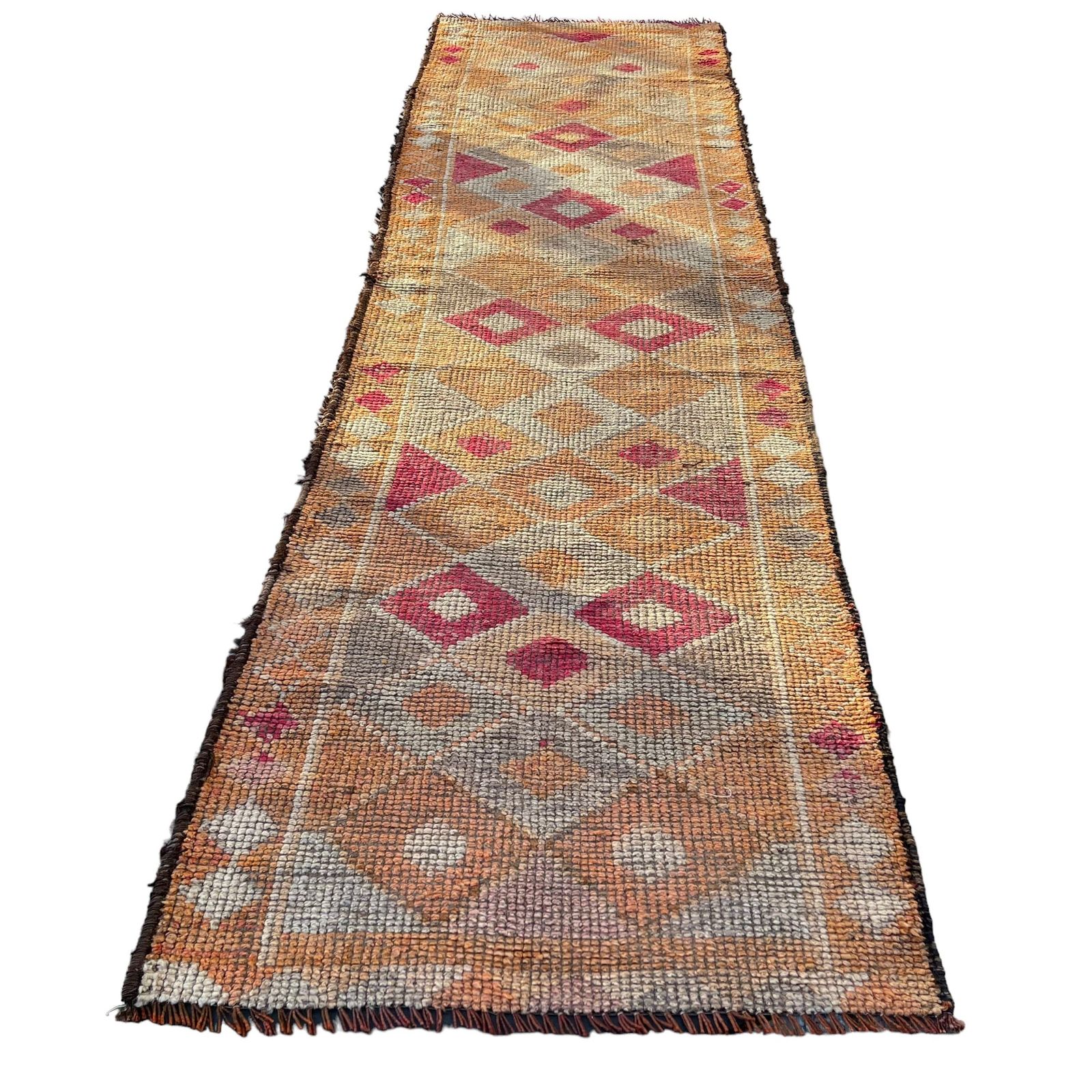 Traditional Vintage Kurdish Herki Rug