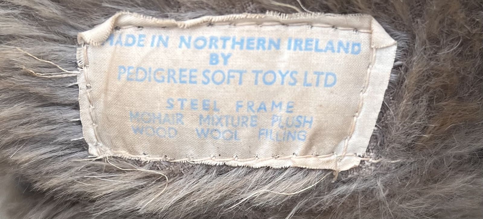 Vintage 'Pedigree Soft Toys Ltd ' Ride/Pushalong Dog On Wheels photo furniture
