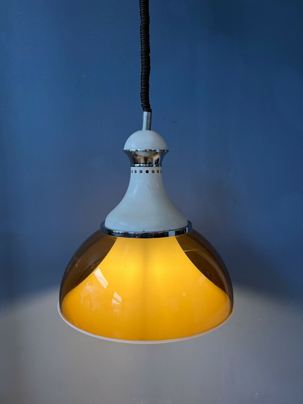 Mid Century Stilux Milano Space Age Hanglamp photo 431.6192