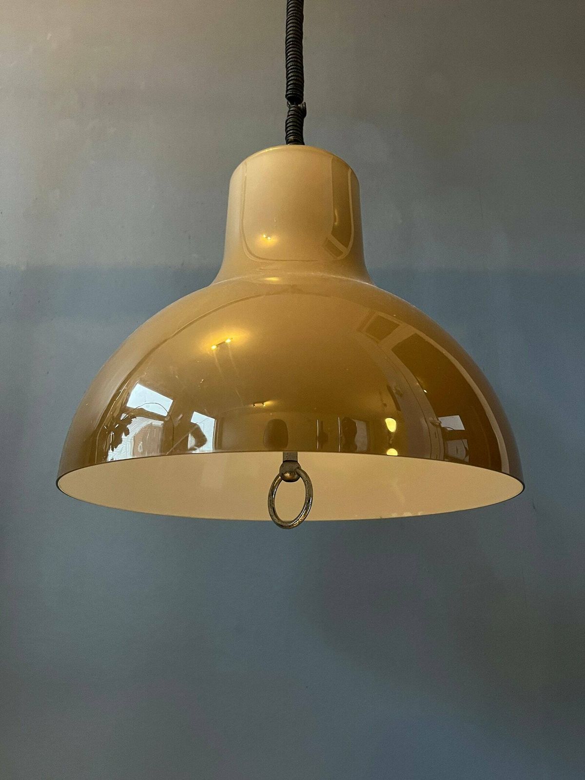 Grote Space Age Hanglamp Van Acrylglas photo vintage