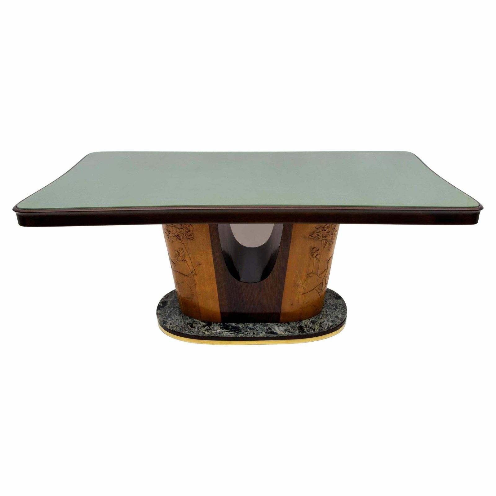 Vittorio Dassi Iconic Design Mid Century Modern Italian Dining Table, 1950s