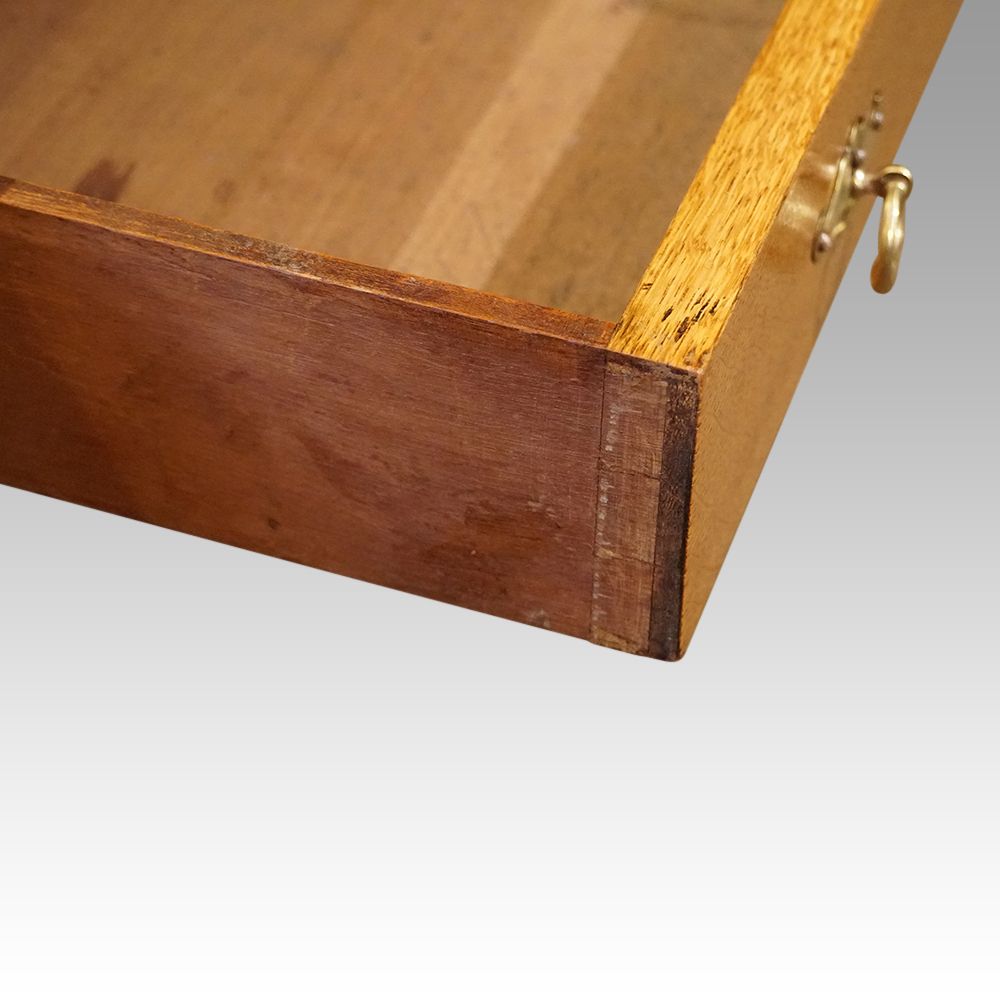 Edwardian Oak Pedestal Desk, 1900s photo 1675.0