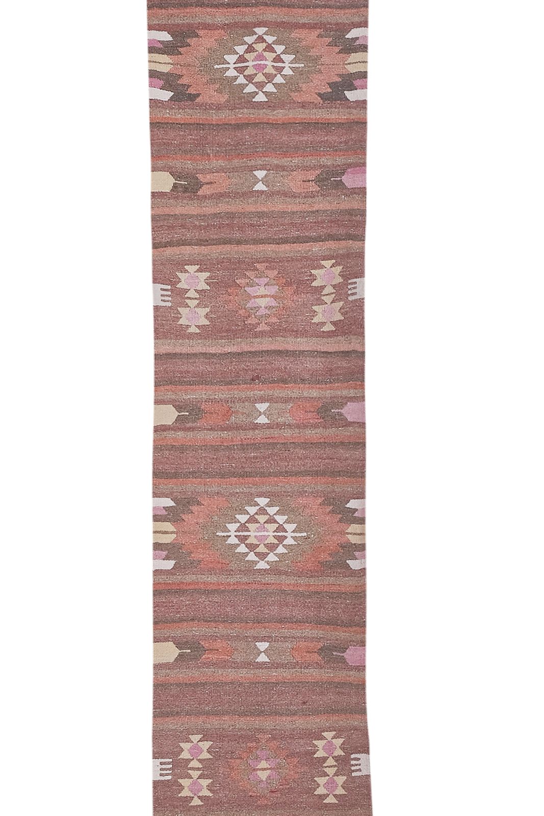 1970s Turkish Oushak Long Kilim Runner Rug   Stair Kilim photo vinterior