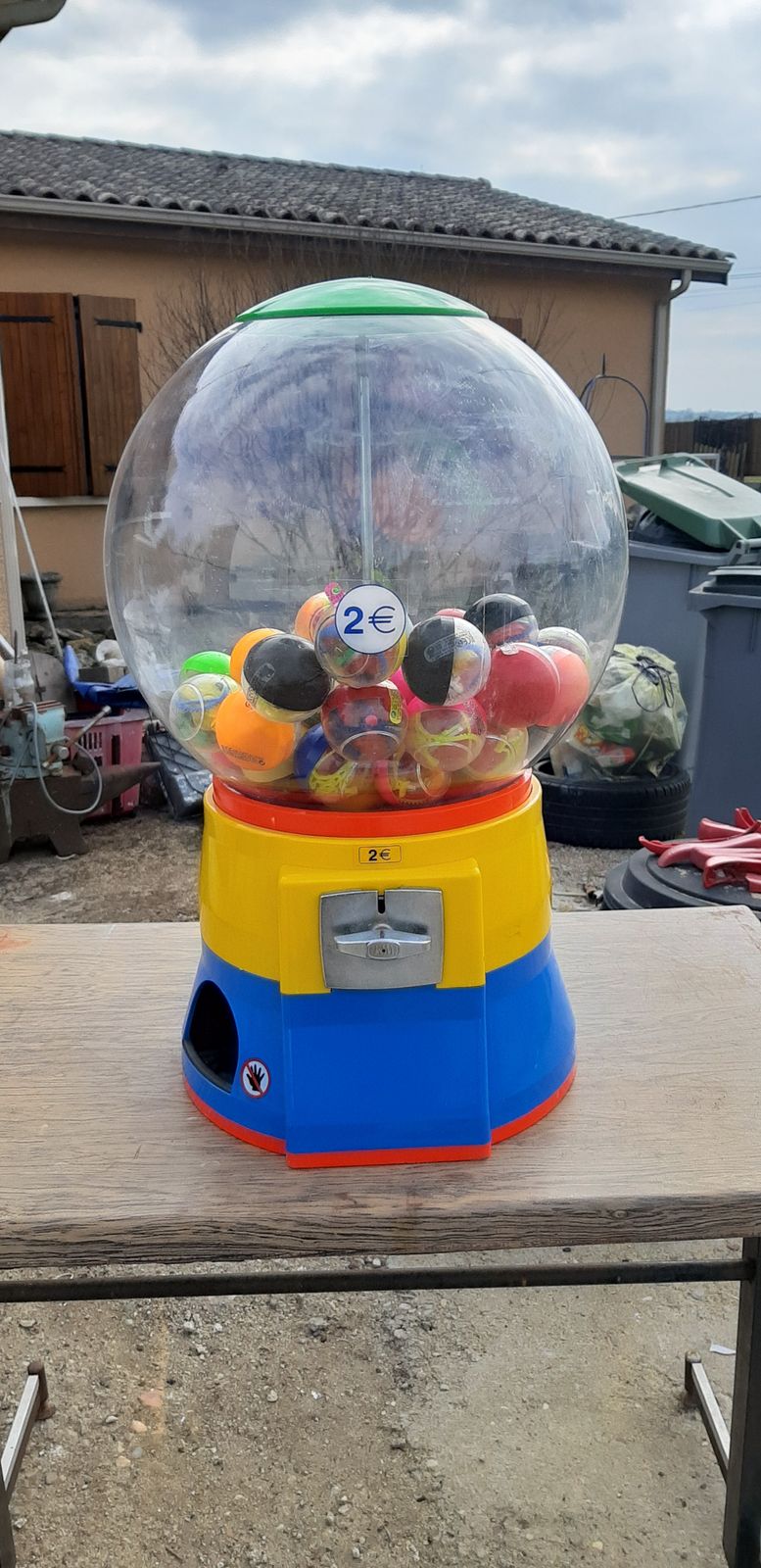Funfair Game Ball Dispenser, 1970s photo for sale