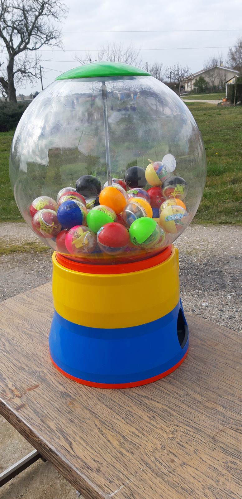 Funfair Game Ball Dispenser, 1970s photo Home Decor