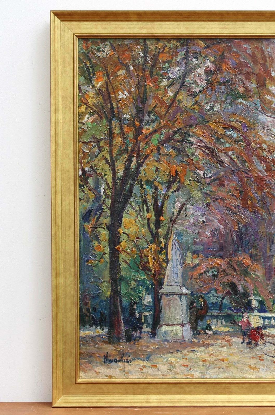 'The Garden Of Luxembourg' By Marie De Nivouliès De Pierrefort (Circa 1910) photo Art