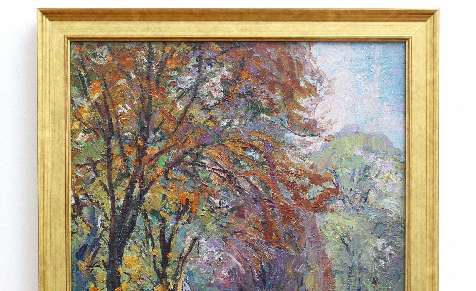 'The Garden Of Luxembourg' By Marie De Nivouliès De Pierrefort (Circa 1910) photo 8000.0