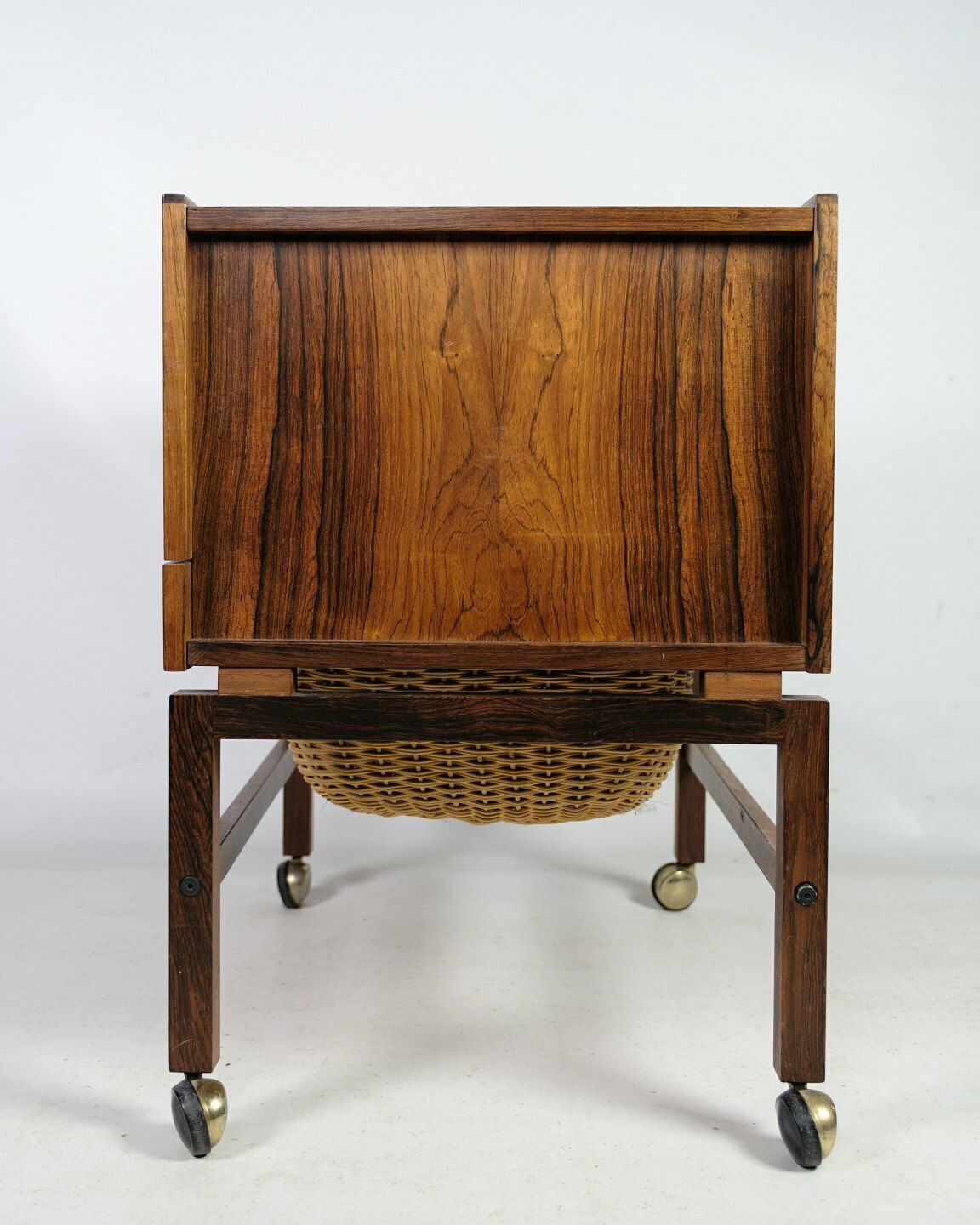 Sewing Table In  Rosewood, Furniture Design, Denmark, 1960s photo vinterior