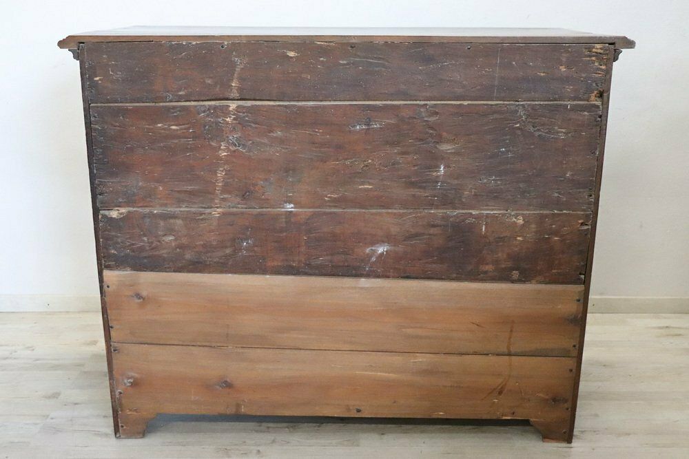 photo for sale Antique Chest Of Drawers In Carved Walnut