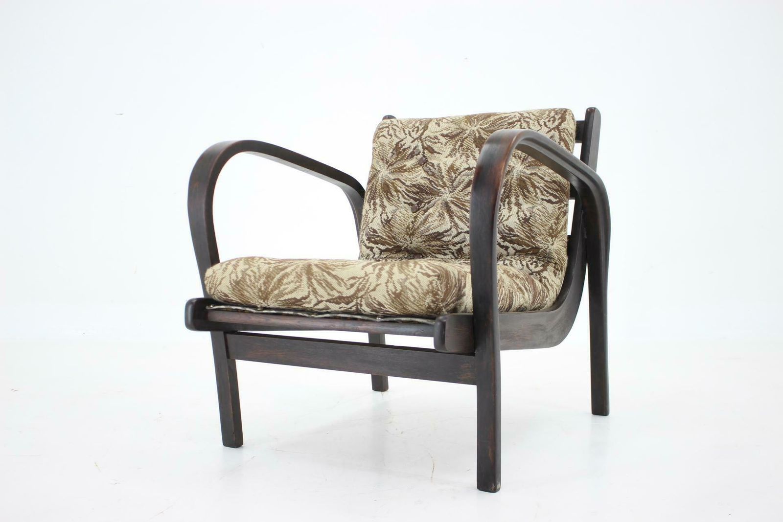 1960s Karel Koželka & Antonín Kropáček Bentwood Armchair photo furniture