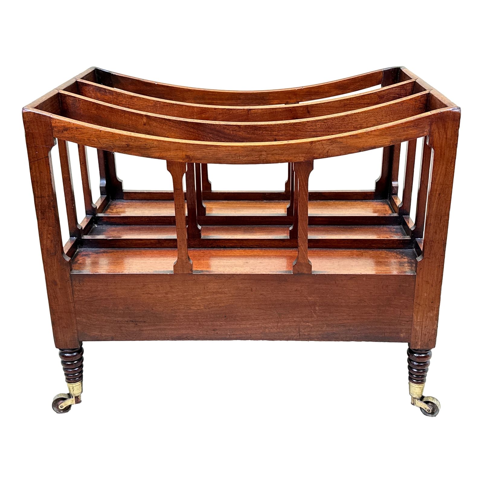 Regency Mahogany Boat Shaped Canterbury (England, Circa 1820) photo buy