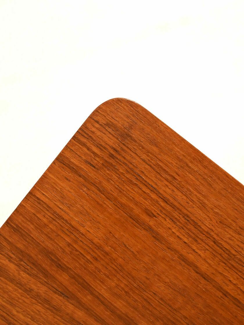 Furniture Vintage Scandinavian Side Table With Metal Structure photo