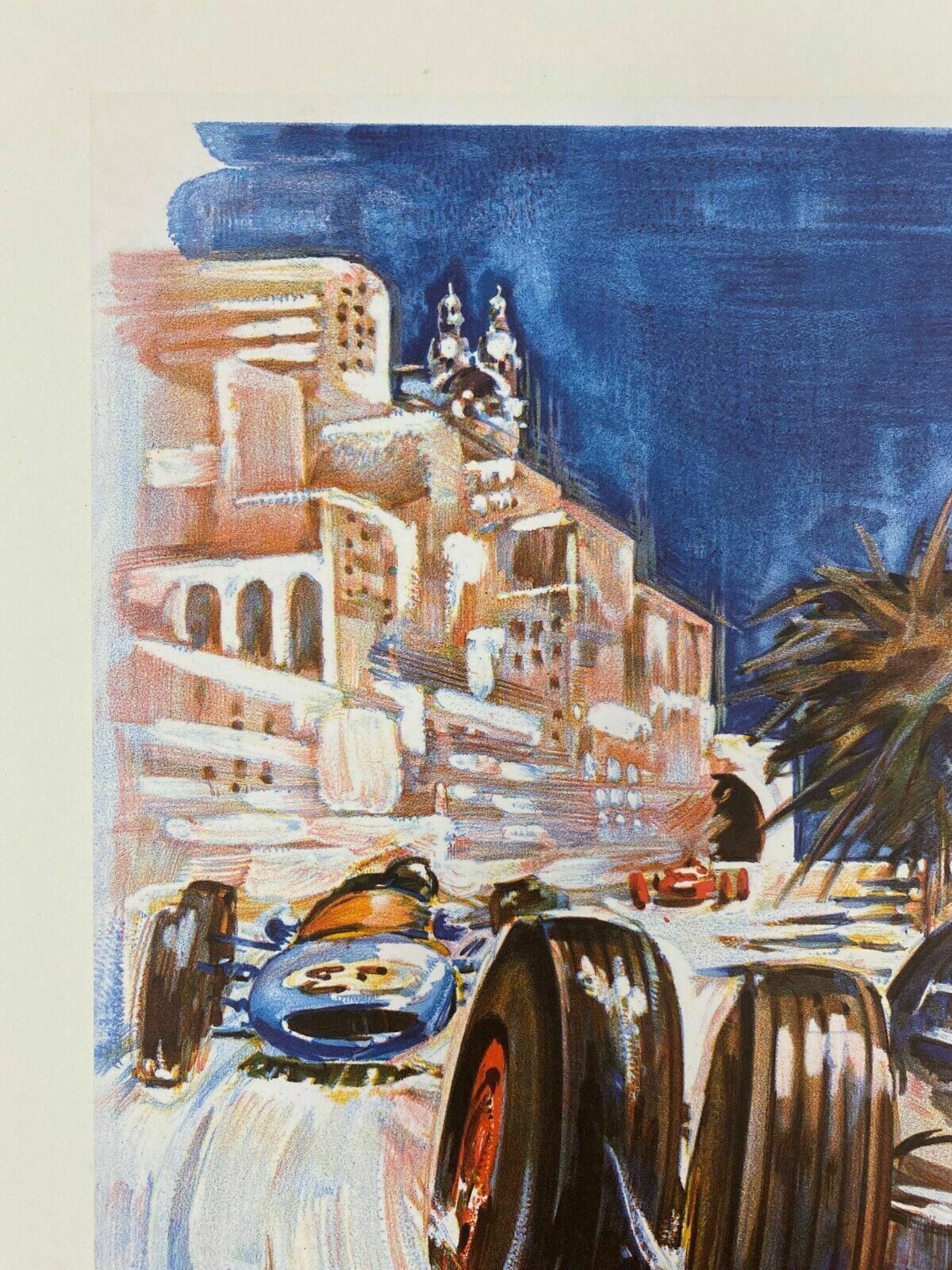Michel Beligond, 1963   Monaco 63   Advertising Offset Poster Linen Backed photo buy