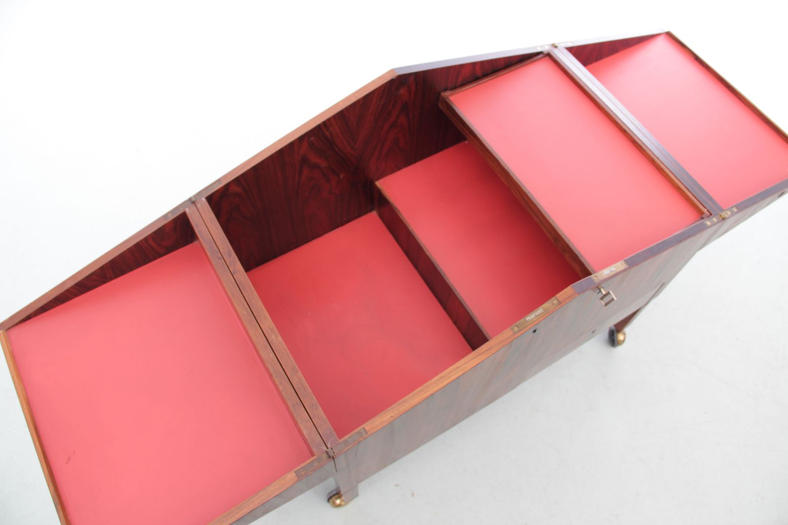 Furniture Mid Century Modern Scandinavian Bar In Rosewood By Lief Alring. Cf Christiansen photo