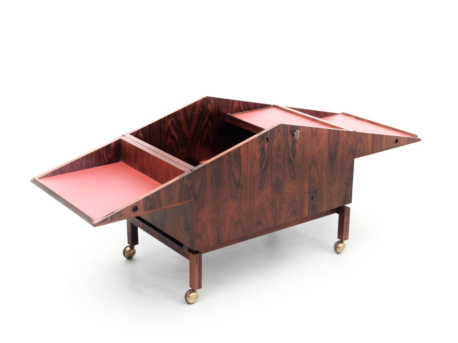 photo buy Mid Century Modern Scandinavian Bar In Rosewood By Lief Alring. Cf Christiansen