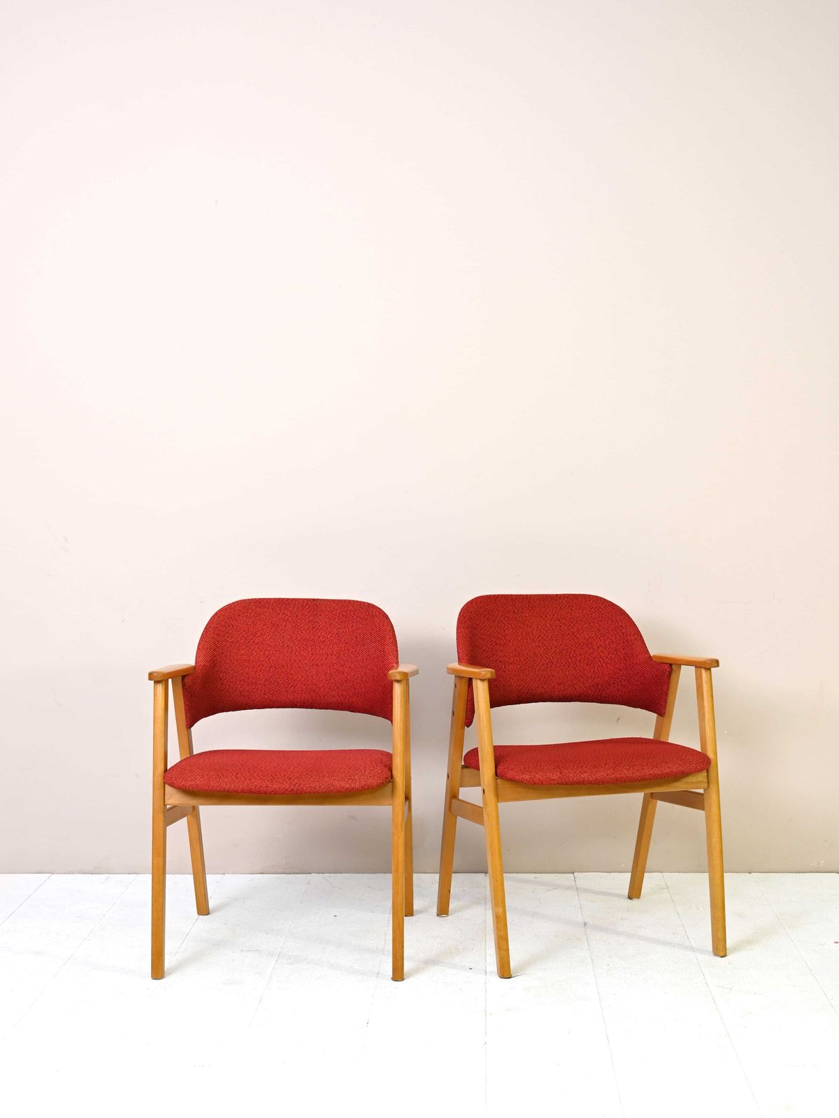 Pair Of Nordic Vintage Armchairs