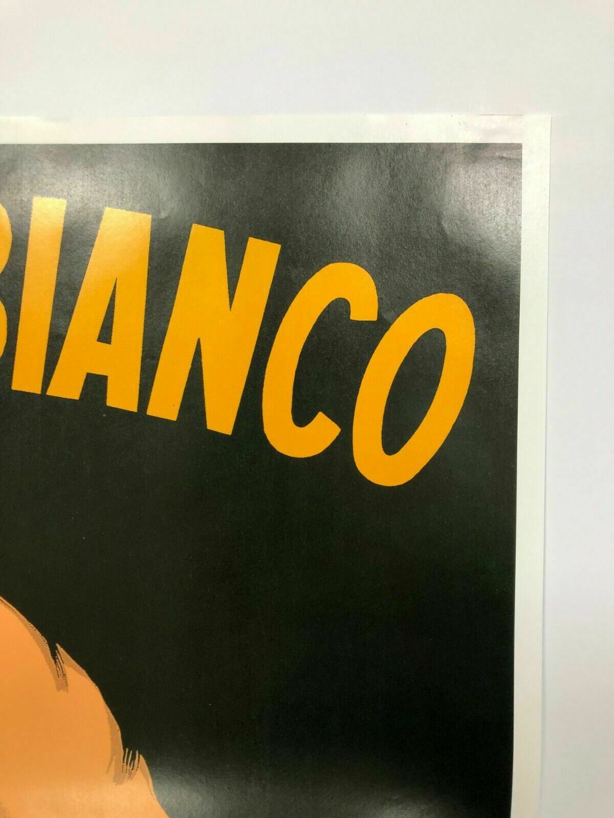 photo furniture Marcello Dudovich, C.A. 1980   "Vermouth Bianco" Martini   Original Vintage Affiche