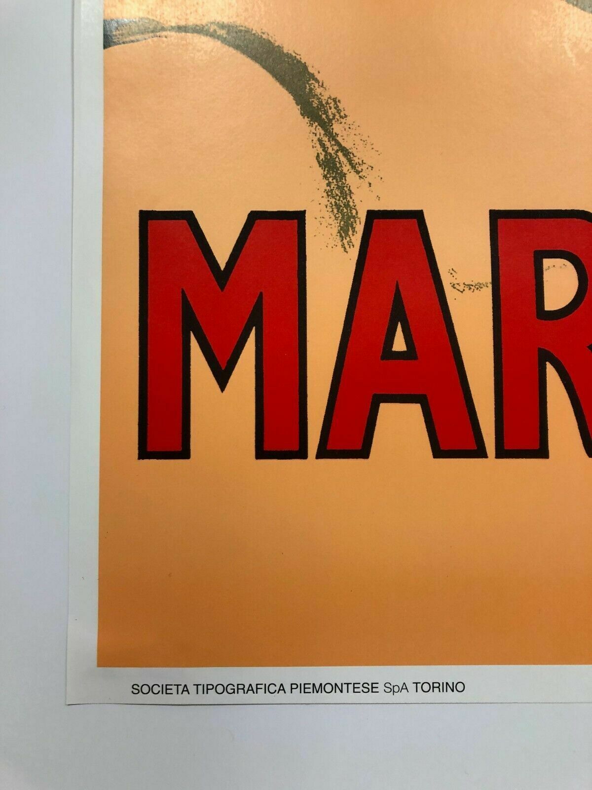 280.0 Marcello Dudovich, C.A. 1980   "Vermouth Bianco" Martini   Original Vintage Affiche photo