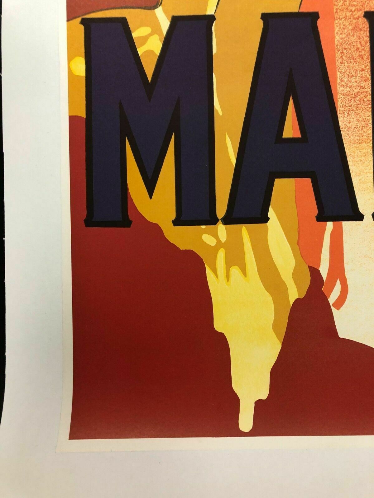Marcello Dudovich, Ca 70s   Martini & Rossi Original Vintage Affiche Linen Backed On Canvas photo vintage