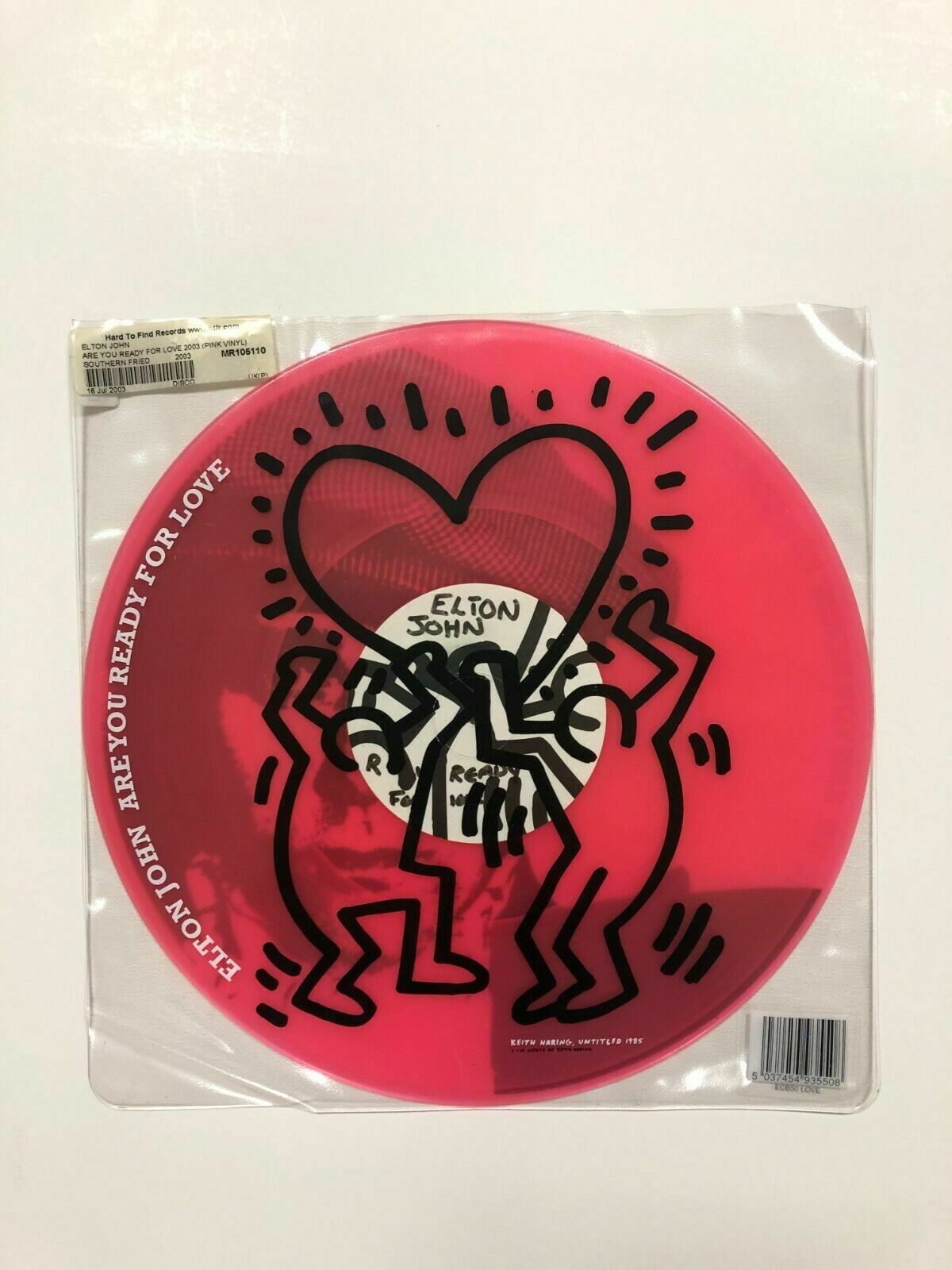 Keith Haring For Elton John "Are You Ready For Love"   Vynil, 12"   2003