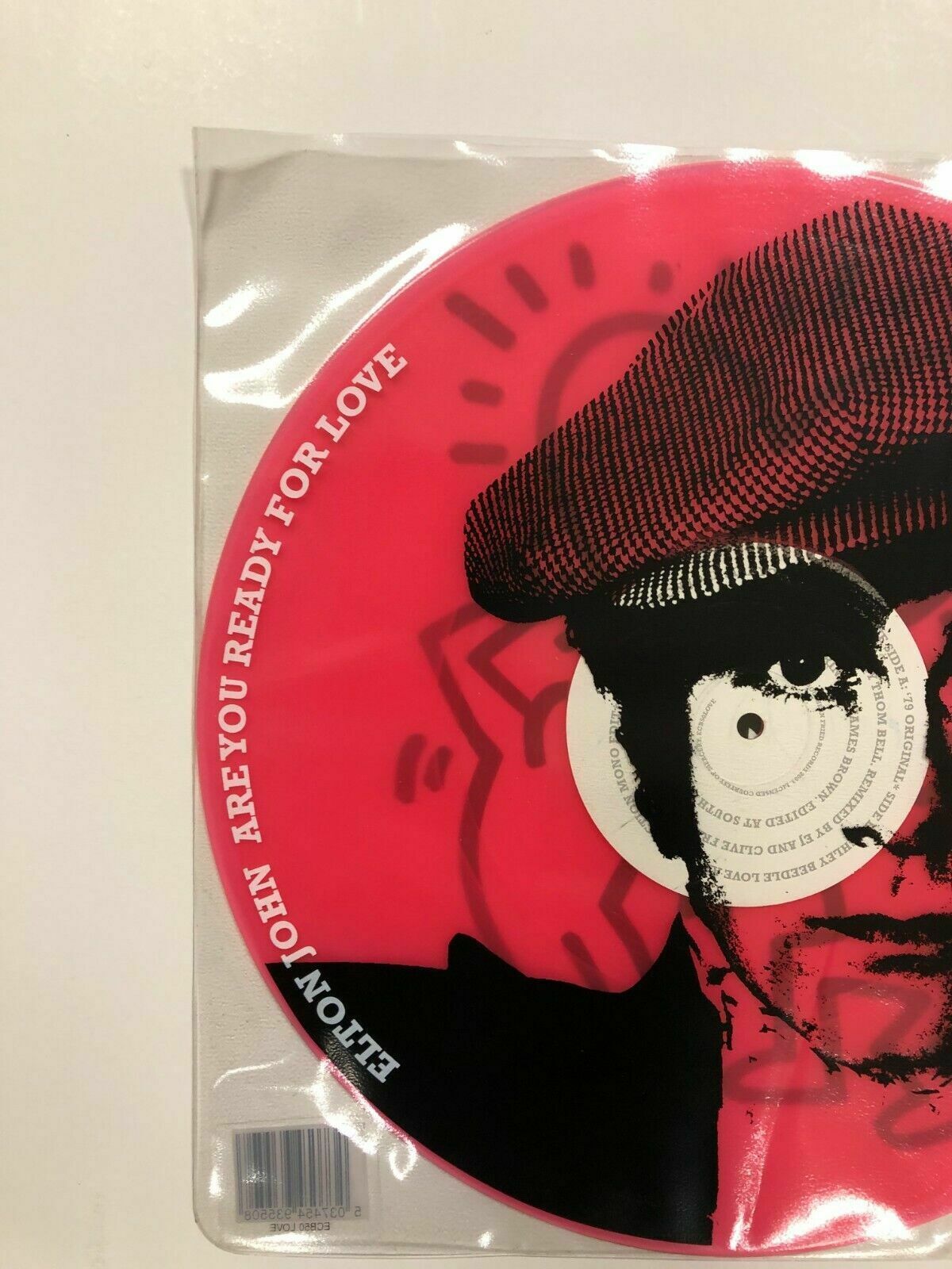 Keith Haring For Elton John "Are You Ready For Love"   Vynil, 12"   2003 photo 700.0