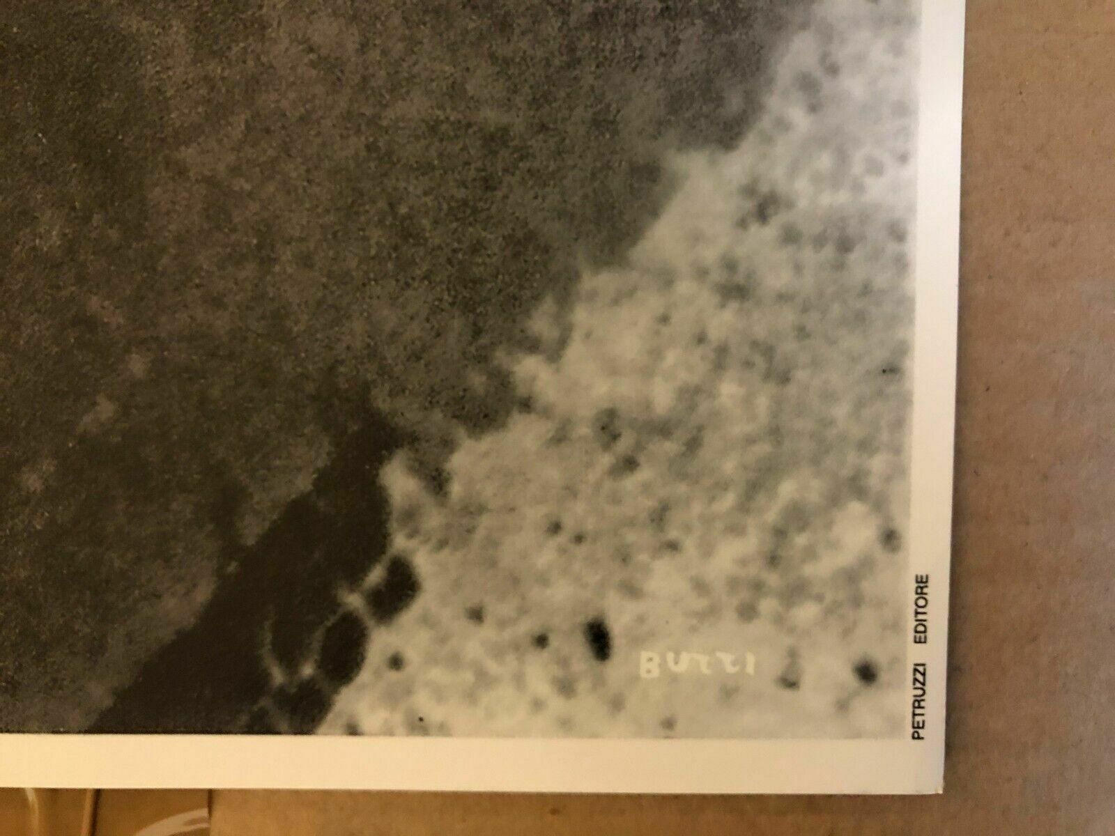 Alberto Burri, 1990   Italia 90   Original Poster Printed In Offset Lithography photo vinterior