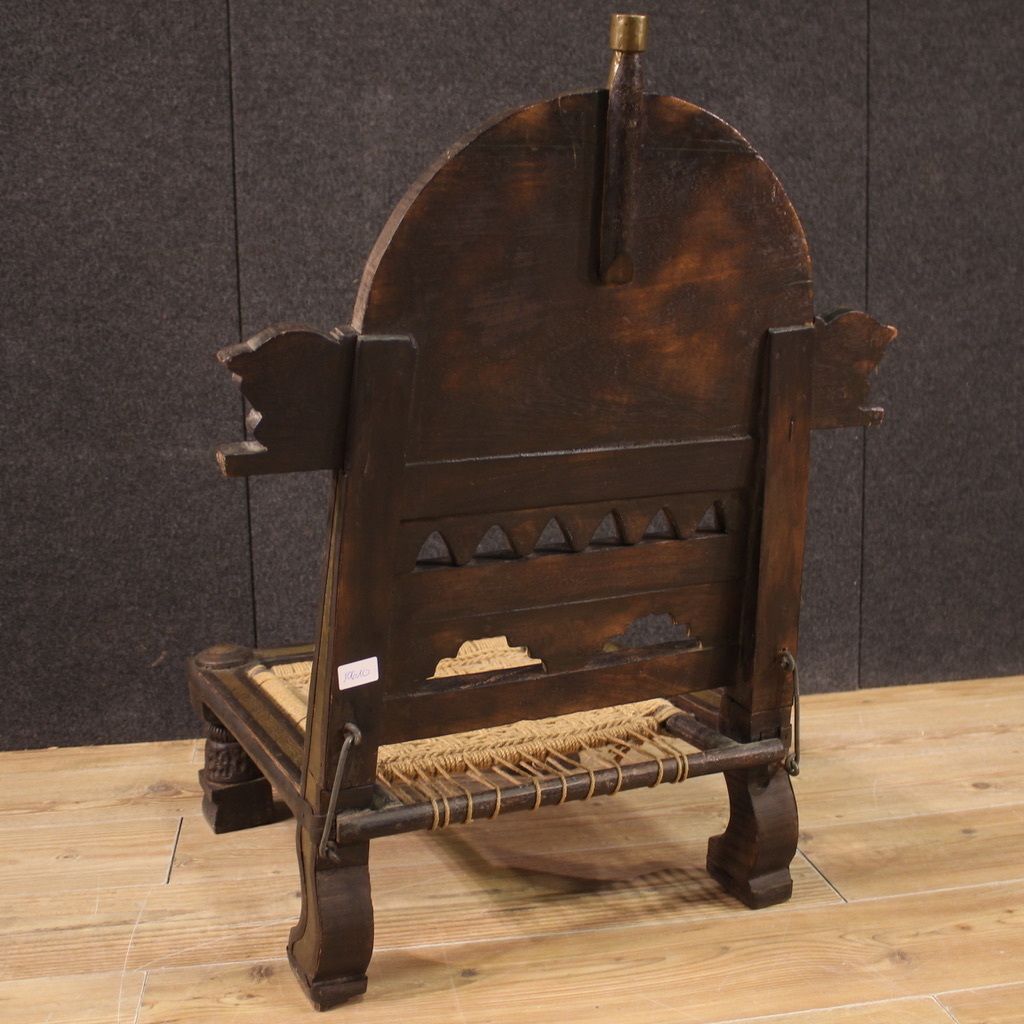1300.0 Particular Indian Chair Of The 20th Century photo