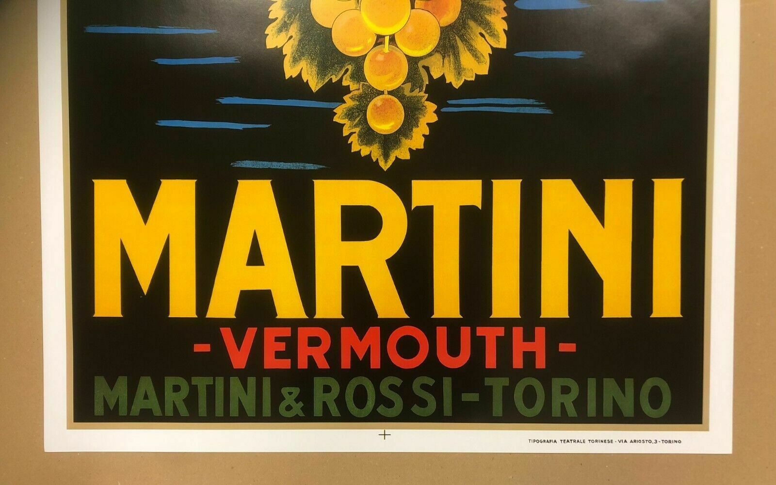 San Marco, C.A. 80s   Martini Vermouth   Advertising Beautiful Affiche photo Art