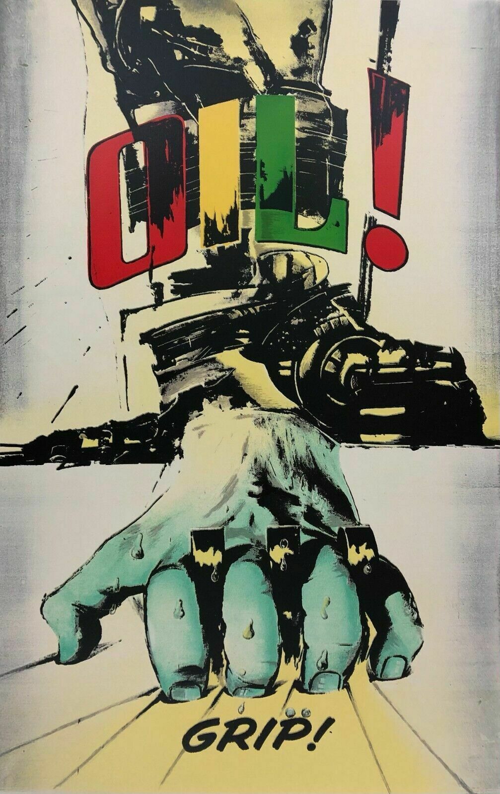 Gianni Bertini, 2003   Grip   Screen Printing On Quality Museum Cardboard