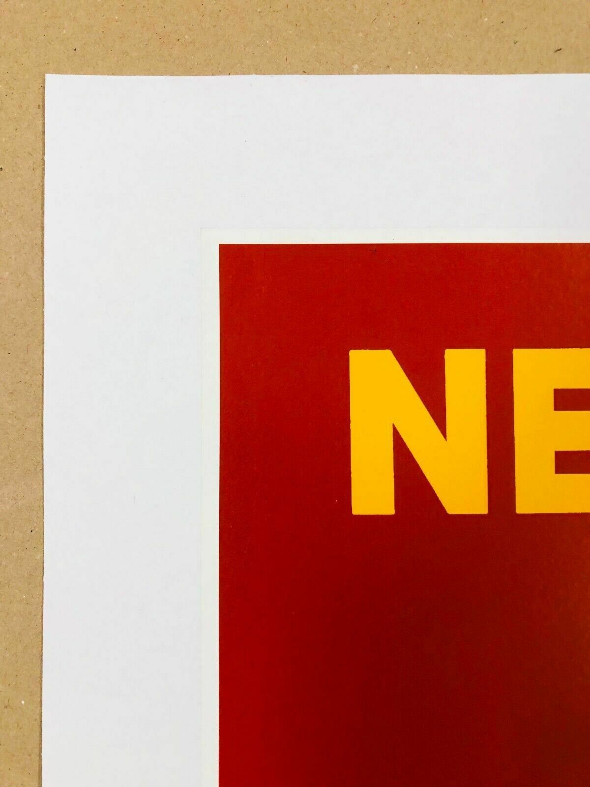 Jeanne Grignani, 80s   Necchi (Red)   Original Affiche Linen Backed On Canvas photo Art