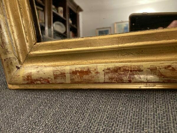 photo for sale Antique Gilded Mirror From The 19th Century France,
