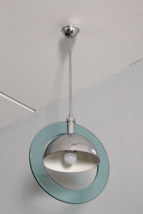 Suspension Chandelier From The 70s Space Age, Modern Vintage Design. photo 197.6