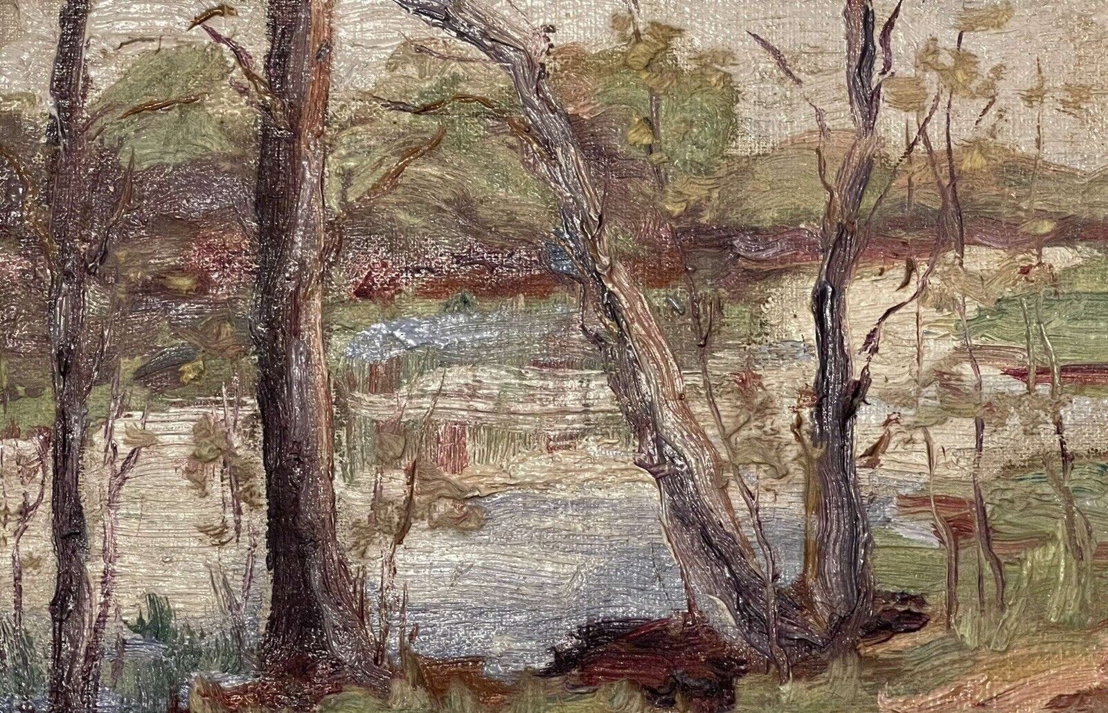 A Landscape Oil Painting By Elizabeth Mcgillivray Knowles. photo for sale