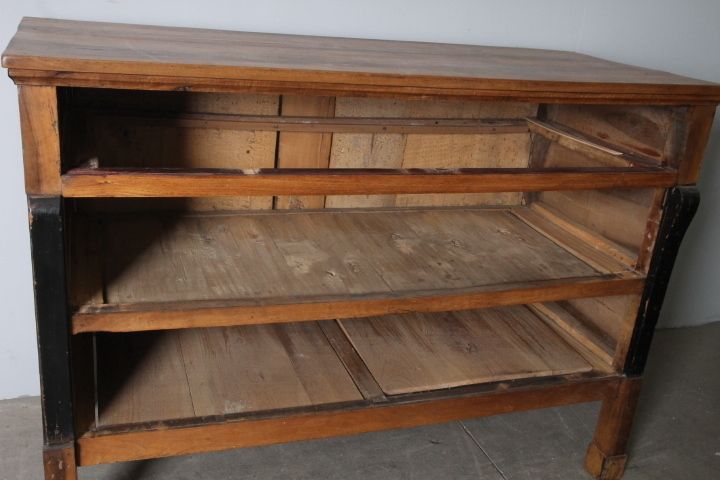 Ancient Chest Of Drawers Empire Chest Of Drawers From The Early 1800s In Solid Emilia Walnut. L Cm 133 X 57 photo Furniture