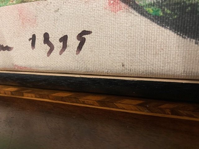 Contemporary Art Painting 1995 Cm 84 X Cm 52 Gamboni Giuseppe photo 811.2