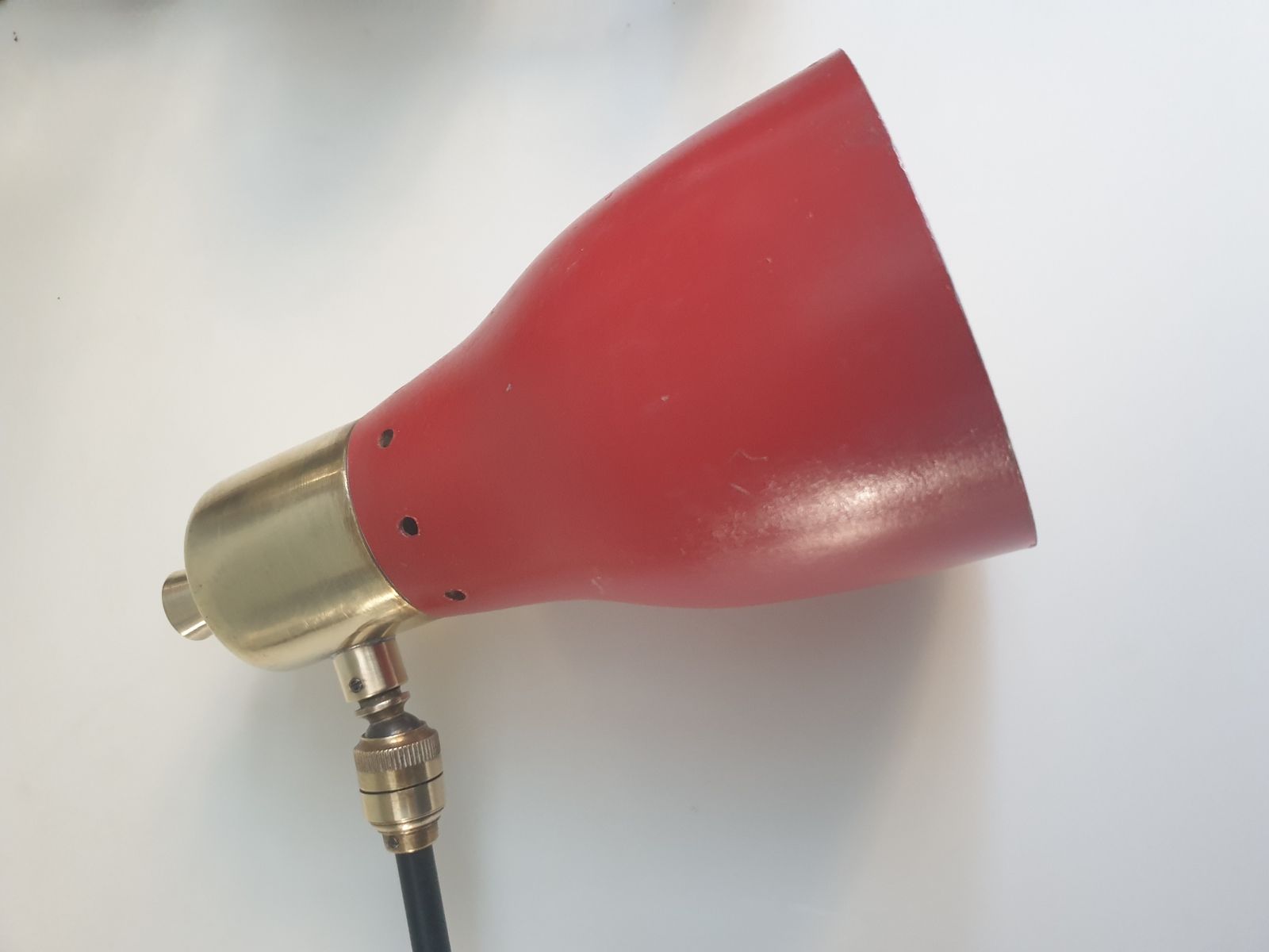 Mid Century Modern Articulated Wallight Attributed To Luigi Caccia Dominioni photo for sale